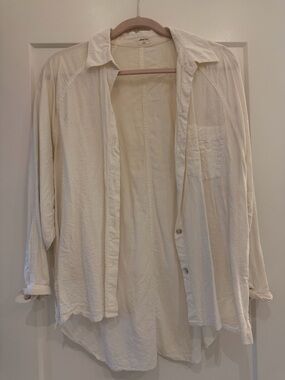 Wilfred Soft Cream Collared Shirt